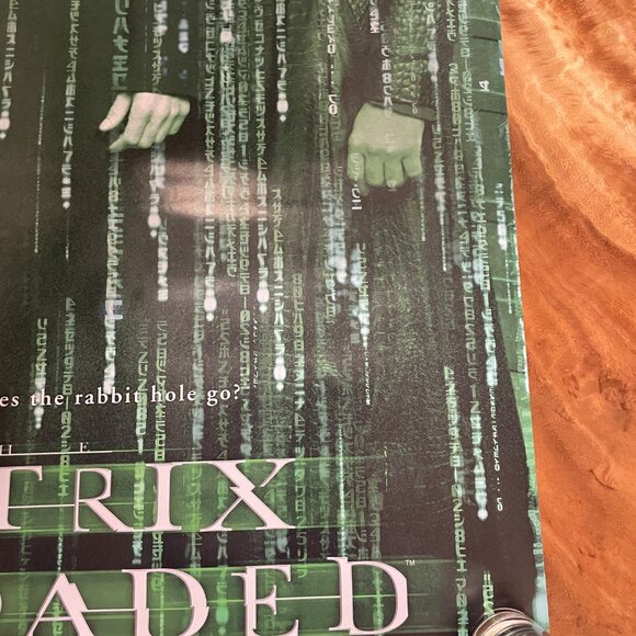 Matrix Reloaded Movie Poster #2710 Neo Trinity Morphus Brand New 2003 - Picture 9 of 11